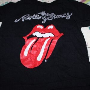 The Rolling Stones Black Cotton Tee